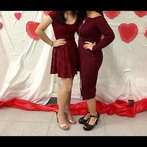 Lg off shoulder dress